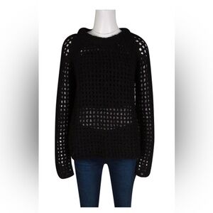 Zadig & Voltaire Deluxe Chunky Black Sweater